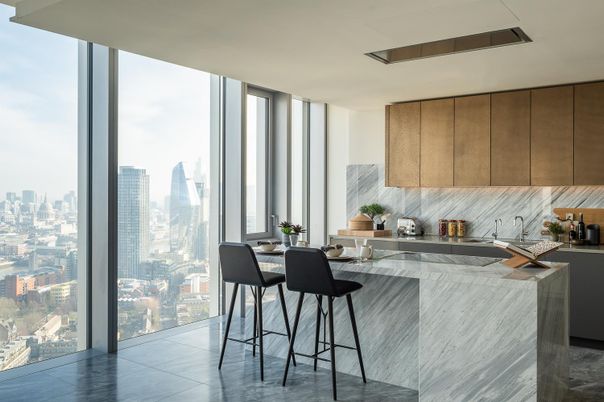 Dining room, Interior, Kitchen