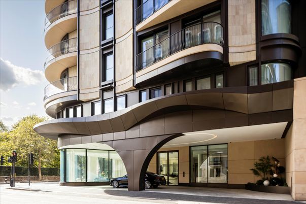 Exterior, Facade, Condo Building