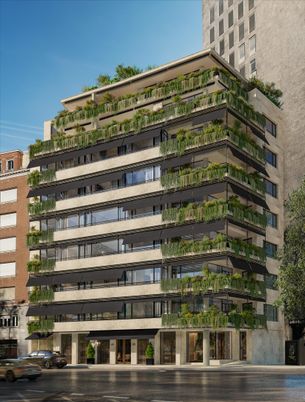 Exterior, Facade, Condo Building