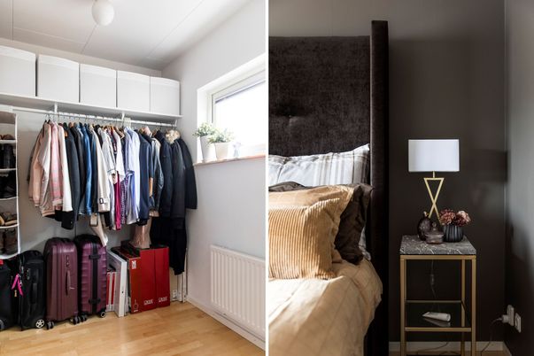 Interior, Walk-in Closets, Wood Texture Flooring
