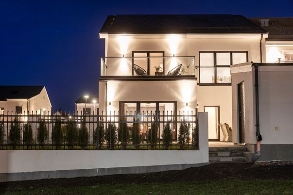 Exterior, Facade, Solar Panels, Modern