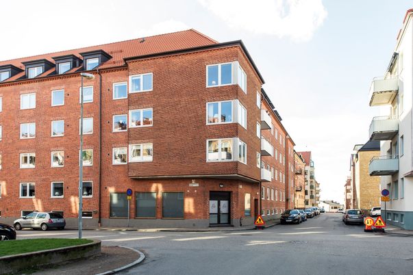 Exterior, Facade, Brick Facade, Condo Building