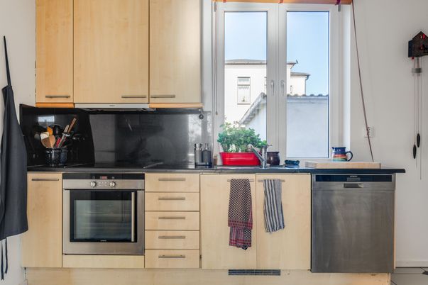 Interior, Kitchen, Stainless Steel Appliances