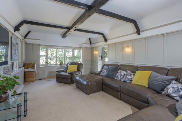 Interior, Living room, Wooden Beams