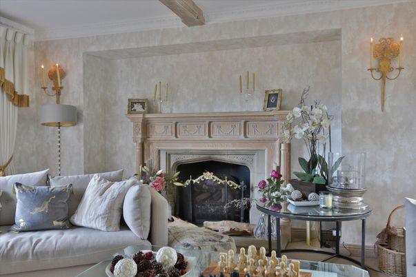 Fireplace, Interior, Living room