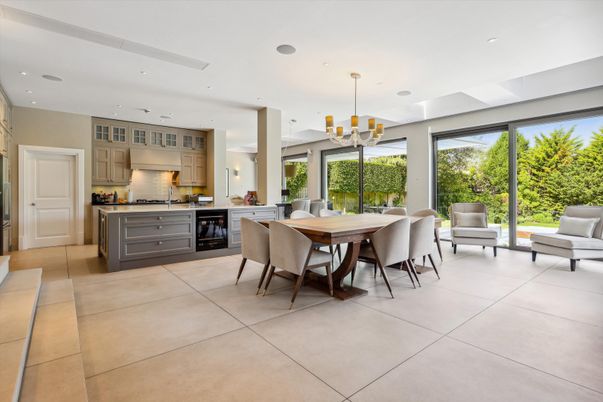 Chandelier, Dining room, Interior, Kitchen, Recessed Lighting