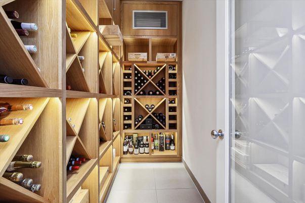 Interior, Wine Storage