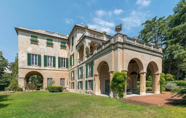 Backyard, Exterior, Facade, Mediterranean