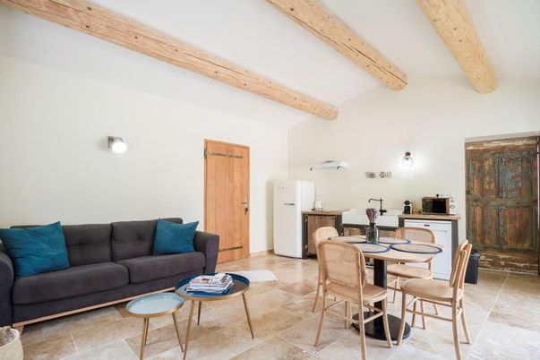Dining room, Interior, Living room, Wooden Beams