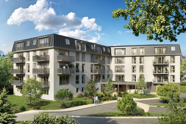 Exterior, Facade, Condo Building