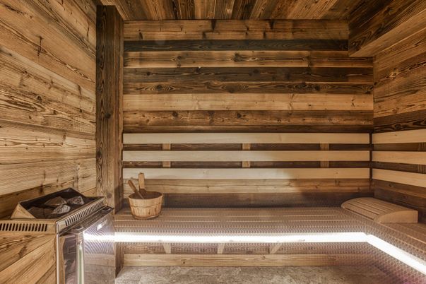 Interior, Sauna Room