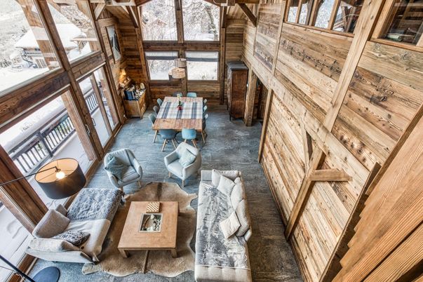 Interior, Living room, Wooden Walls