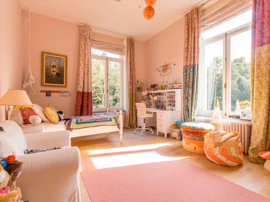 Bedroom, Home Office, Interior, Wood Texture Flooring