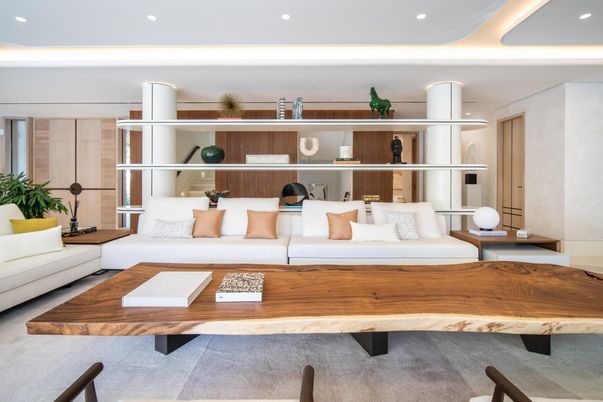 Home Office, Interior, Living room, Recessed Lighting