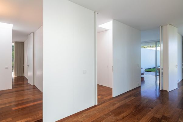 Empty room, Interior, Wood Texture Flooring