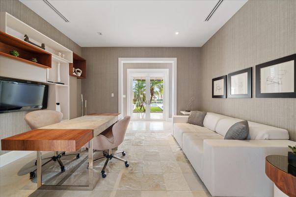 Home Office, Interior, Living room, Recessed Lighting