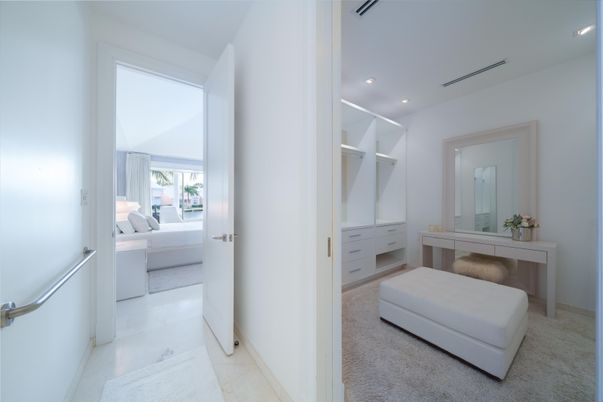 Bathroom, Bedroom, Interior, Recessed Lighting, Walk-in Closets