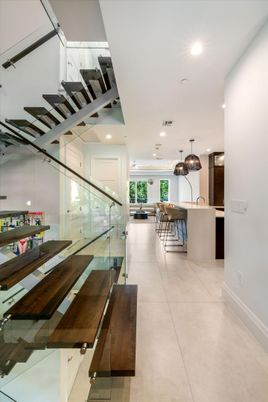 Dining room, Interior, Kitchen, Pendant Lights, Recessed Lighting