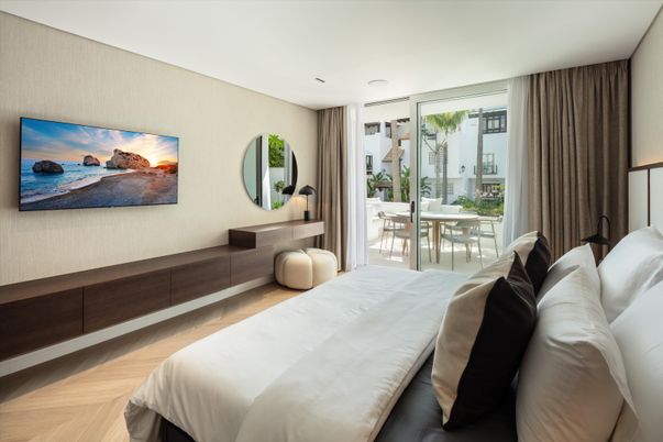 Bedroom, Dining room, Interior, Wood Texture Flooring