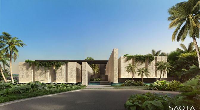 Exterior, Facade, Modern