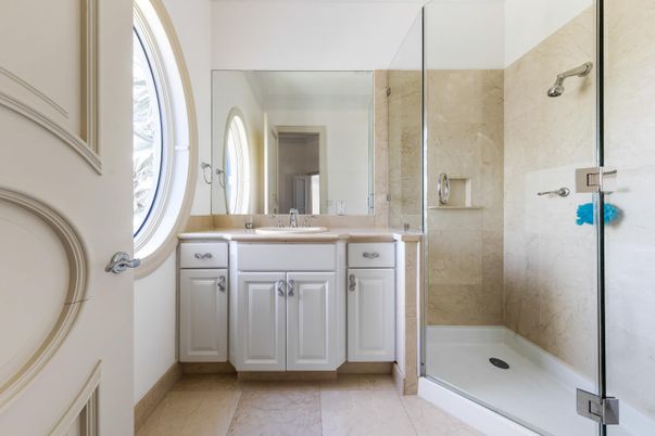 Bathroom, Glass Shower, Interior