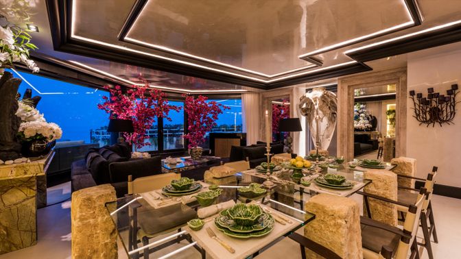 Dining room, Interior, Living room