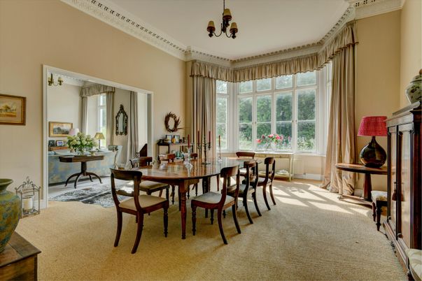 Chandelier, Dining room, Interior