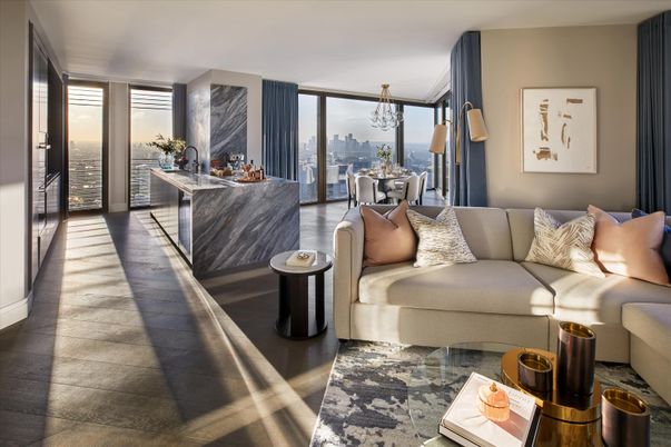 Dining room, Interior, Living room, Pendant Lights, Water