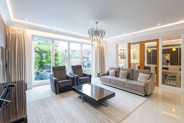 Chandelier, Interior, Living room, Recessed Lighting