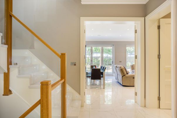 Interior, Marble, Recessed Lighting