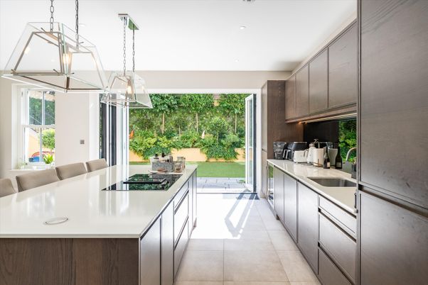 Interior, Kitchen, Pendant Lights, Recessed Lighting
