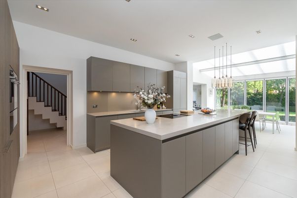 Dining room, Interior, Kitchen, Pendant Lights, Recessed Lighting