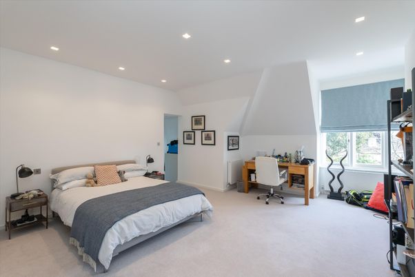 Bedroom, Home Office, Interior, Recessed Lighting