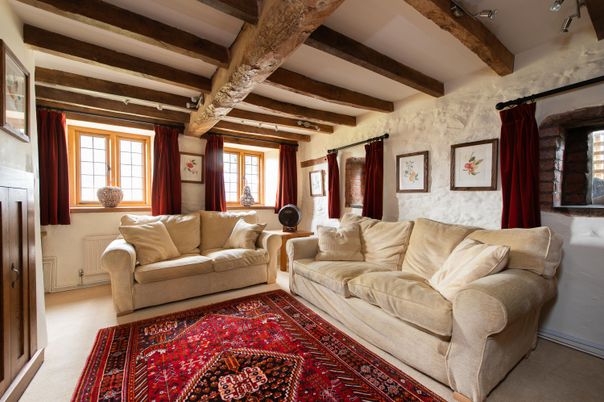 Interior, Living room, Wooden Beams