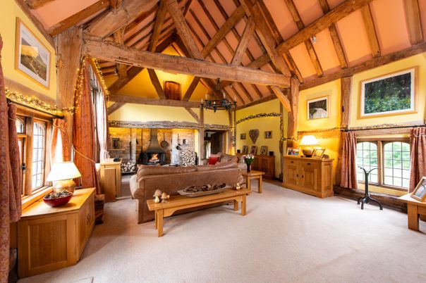 Bedroom, Interior, Living room, Wooden Beams