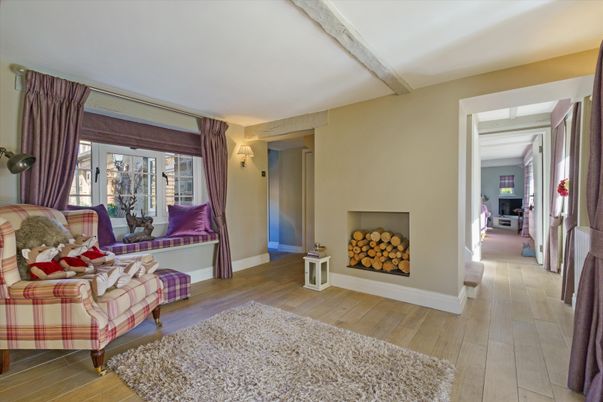 Fireplace, Interior, Wood Texture Flooring