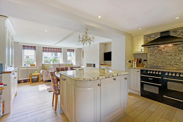 Chandelier, Interior, Kitchen, Recessed Lighting, Wood Texture Flooring