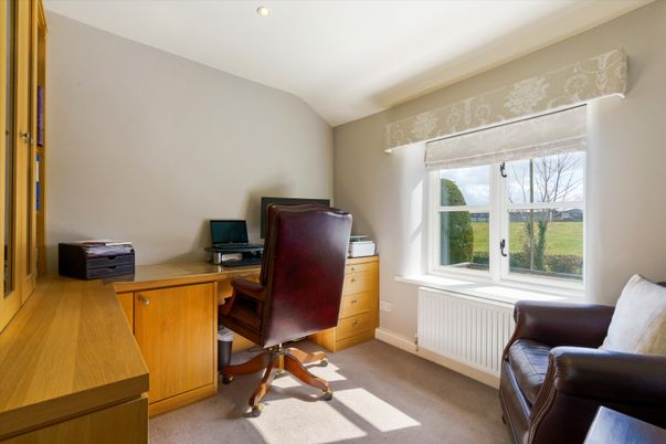 Home Office, Interior, Recessed Lighting