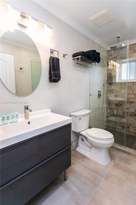 Bathroom, Glass Shower, Interior
