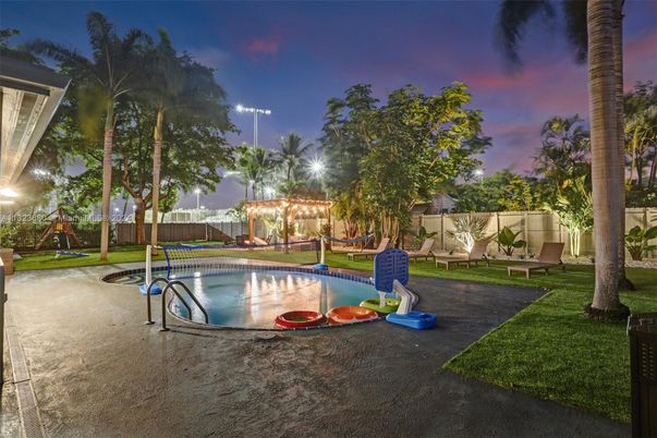 Backyard, Exterior, Playground, Pool