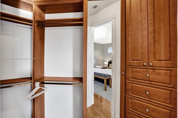 Interior, Walk-in Closets, Wood Texture Flooring