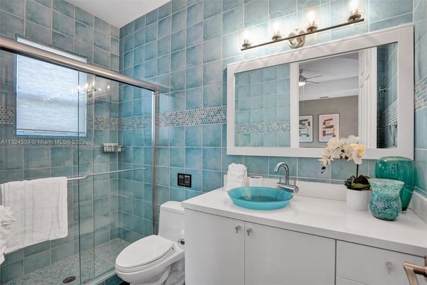 Bathroom, Glass Shower, Interior