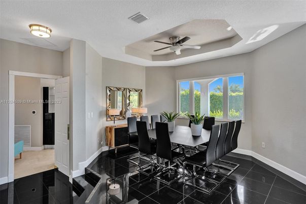 Dining room, Interior