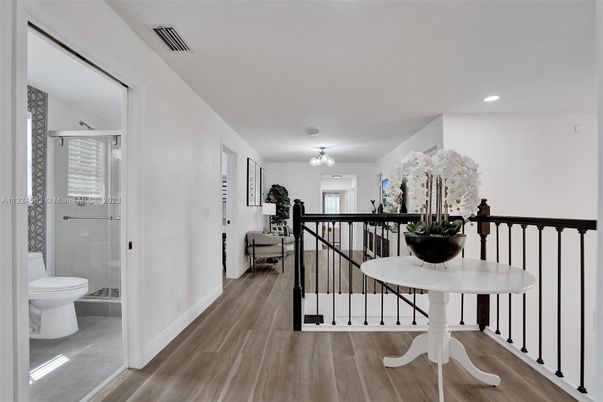 Chandelier, Interior, Recessed Lighting, Wood Texture Flooring