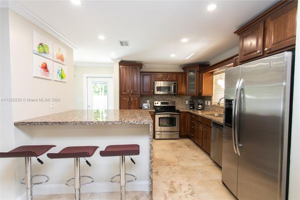 Interior, Kitchen, Recessed Lighting, Stainless Steel Appliances