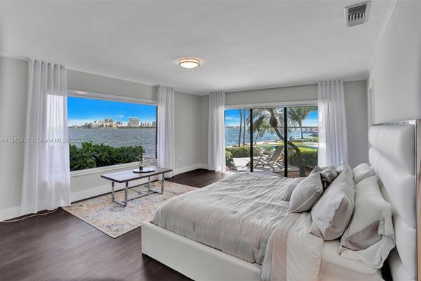 Bedroom, Interior, Water, Wood Texture Flooring