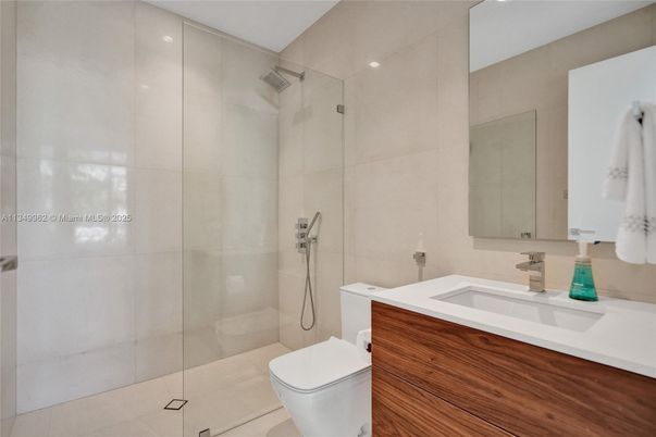 Bathroom, Glass Shower, Interior