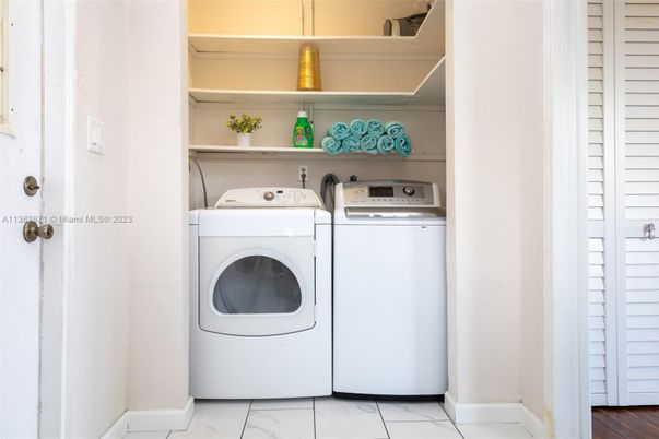 Interior, Utility Closets, Washer
