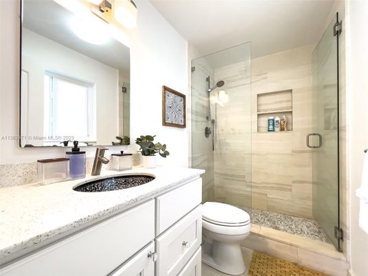 Bathroom, Glass Shower, Interior