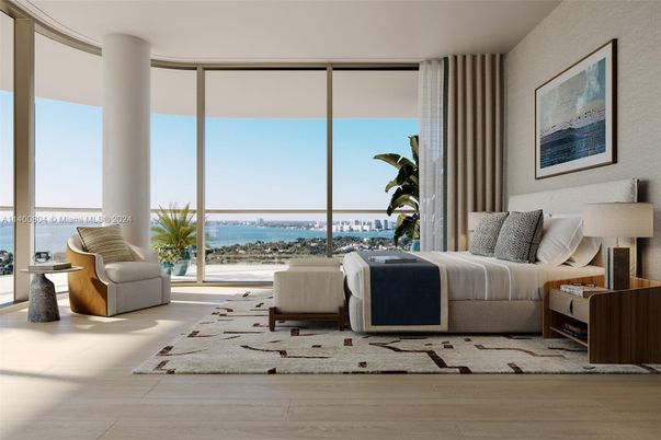 Bedroom, Interior, Water, Wood Texture Flooring